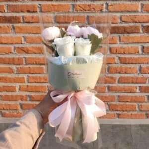 Mint Rose Charm - Korean Style Bouquet