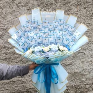 Blue Royal Edition (L) - Premium Money Bouquet