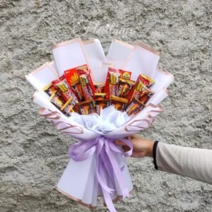 Bouquet Snack Cokelat Mix Joyful Treat (M)
